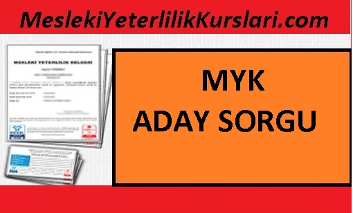 myk aday sorgulama - MYK Aday Sorgulama